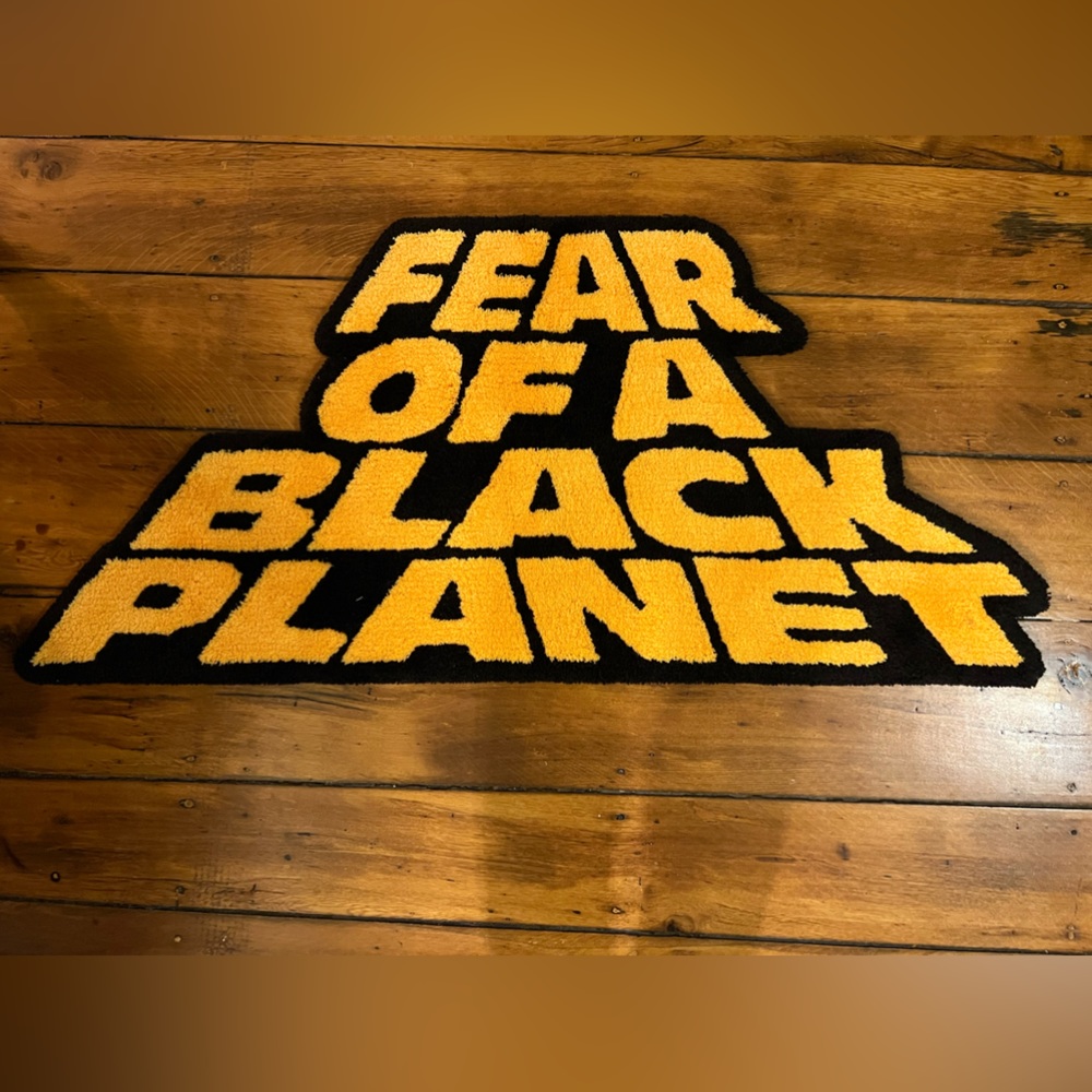 Supreme UNDERCOVER x Public Enemy ‘Fear of a Black Planet’ Rug (2018)